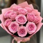 Монобукет из пионовидных роз 11 шт – купить | Lover Flower